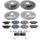 PowerStop Z23 Daily Driver Carbon-Fiber Ceramic Brake Pad and Drilled & Slotted