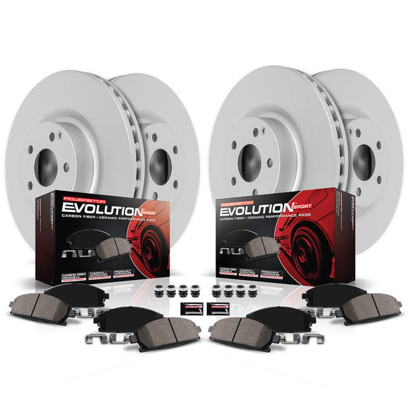 Z23 Daily Driver Premium Carbon-Fiber Ceramic Brake Pad and Fully Coated Rotor K