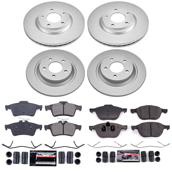 Z23 Daily Driver Premium Carbon-Fiber Ceramic Brake Pad and Fully Coated Rotor K