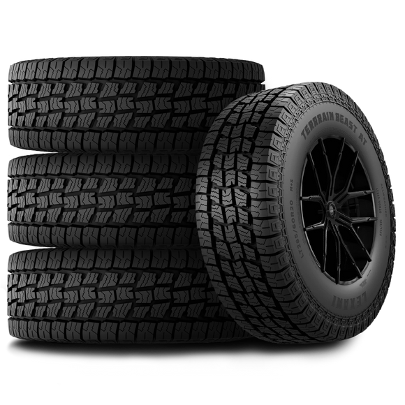 Lexani Terrain Beast AT Tire 285/70R17 118Q BLK 2857017 285 70 17