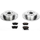 PowerStop Z23 Daily Driver Carbon-Fiber Ceramic Brake Pad and Drilled & Slotted