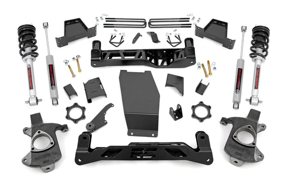 6 Inch Lift Kit - Alum/Stamp Steel - N3 Struts - Chevy/GMC 1500 (14-18)