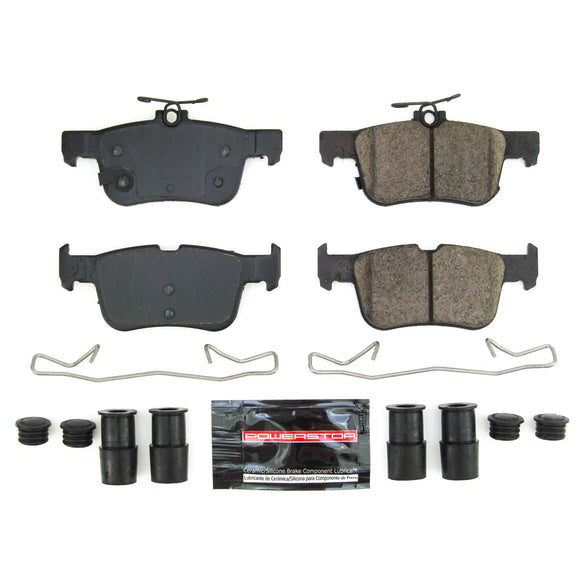 PowerStop Z23 Evolution Sport Carbon-Fiber Brake Pads With Hardware