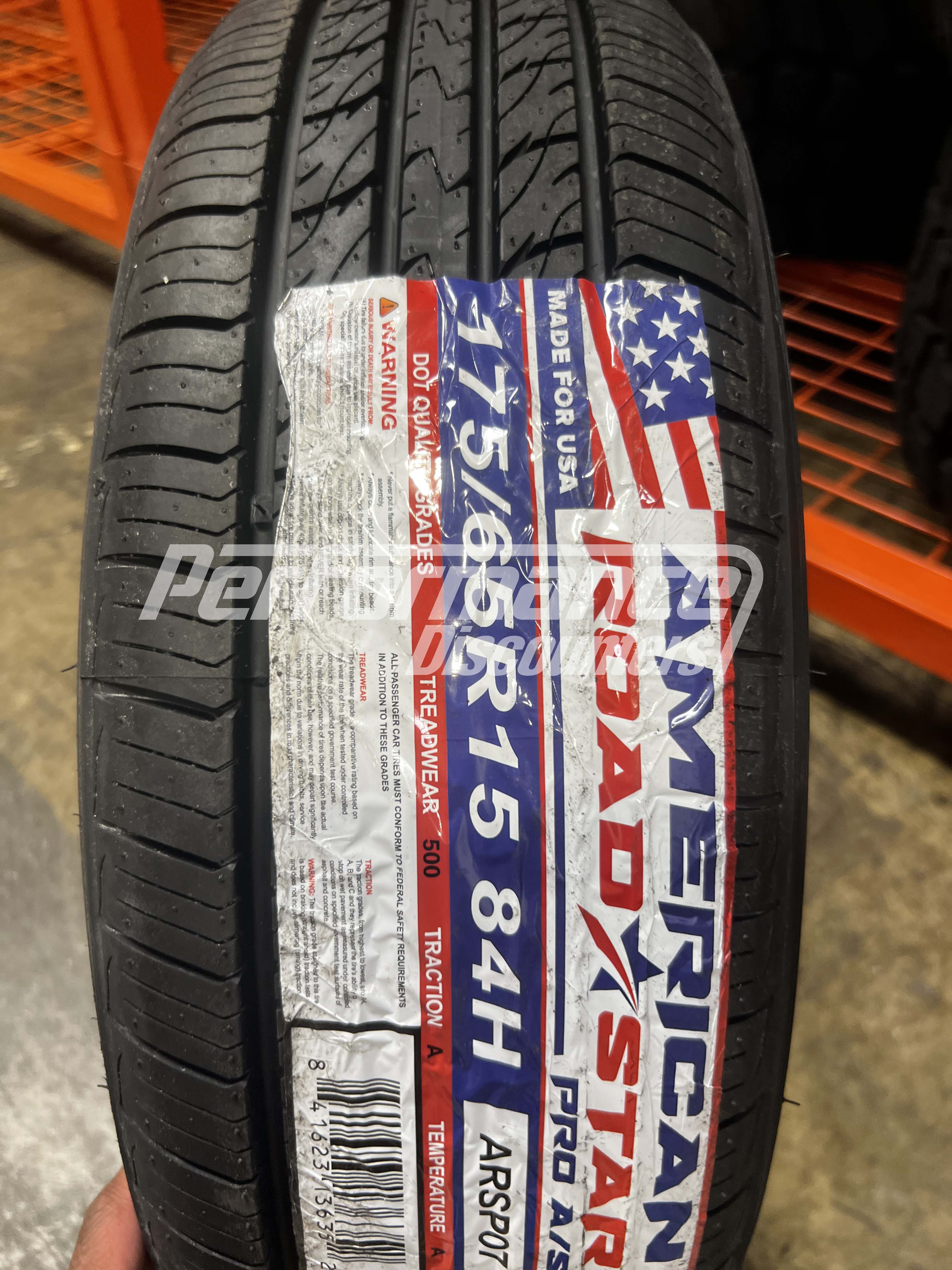 American Roadstar Pro A/S Tire(s) 175/65R15 84H SL BSW 175 65 15 1756515