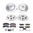 PowerStop Z23 Daily Driver Carbon-Fiber Ceramic Brake Pad and Drilled & Slotted