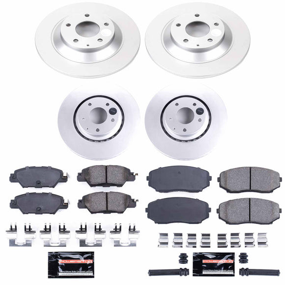 Z23 Daily Driver Premium Carbon-Fiber Ceramic Brake Pad and Fully Coated Rotor K