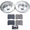 PowerStop Z23 Daily Driver Carbon-Fiber Ceramic Brake Pad and Drilled & Slotted