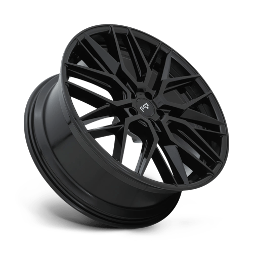 10x24 Niche Wheels M224 Gamma Gloss Black Wheel 5x114.3 ET35 CB72.56