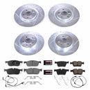 PowerStop Z23 Daily Driver Carbon-Fiber Ceramic Brake Pad and Drilled & Slotted