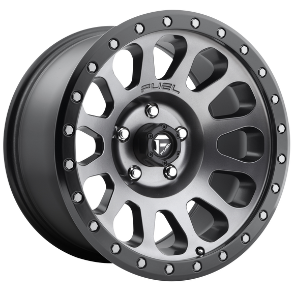 17X9 Fuel D601 Vector MT-GNMTL-BBR 6X139.7 ET-12 wheel/rim