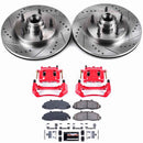 PowerStop Z23 Daily Driver Carbon-Fiber Ceramic Pads Drilled & Slotted Rotor & C