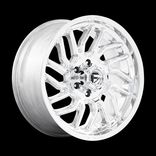 20X9 Fuel 1PC D809 Hurricane Polished Milled 6X135 ET1 Wheel Rim - 0