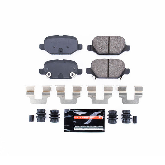 PowerStop Z23 Evolution Sport Carbon-Fiber Brake Pads With Hardware