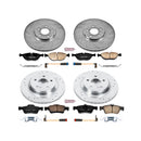 PowerStop Z23 Daily Driver Carbon-Fiber Ceramic Brake Pad and Drilled & Slotted