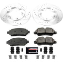 PowerStop Z23 Daily Driver Carbon-Fiber Ceramic Brake Pad and Drilled & Slotted