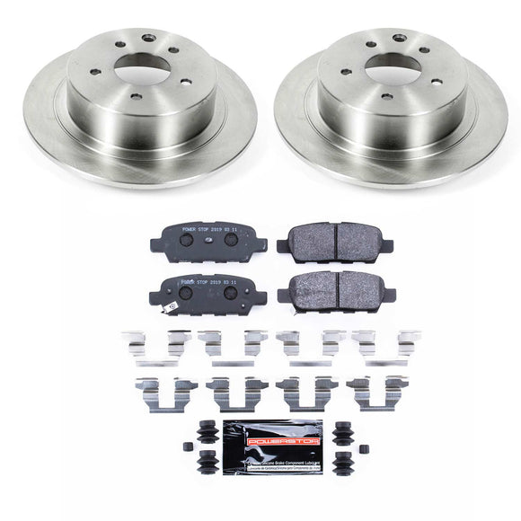 PowerStop Track Day Spec High-Performance Brake Pad and Rotor Kit