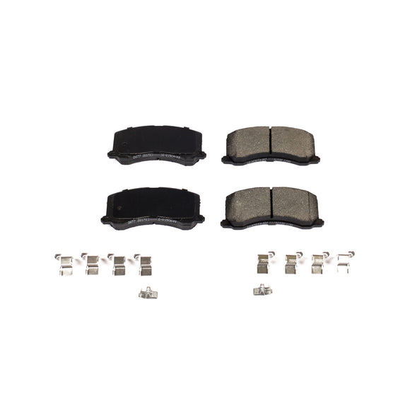 PowerStop Z17 Evolution Ceramic Brake Pads With Hardware
