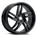 20x9 Sapphire Luxury Alloys SX01-01 Gloss Black 5x120 ET35 CB73 Wheel Rim
