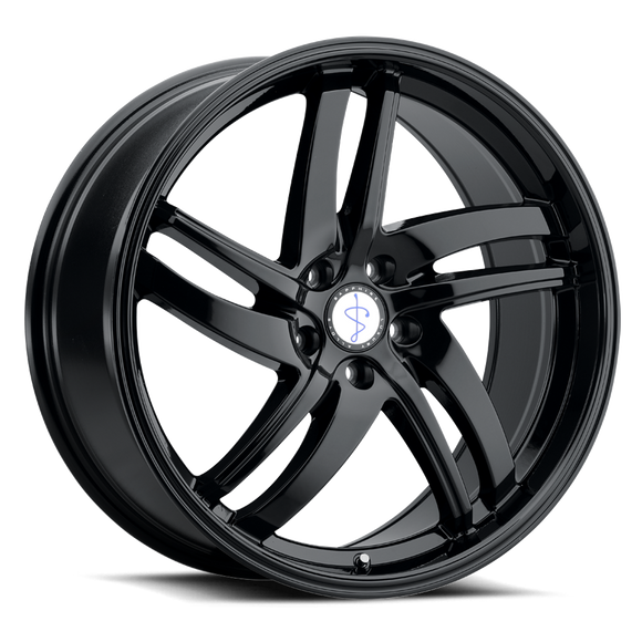 20x9 Sapphire Luxury Alloys SX01-01 Gloss Black 5x120 ET35 CB73 Wheel Rim