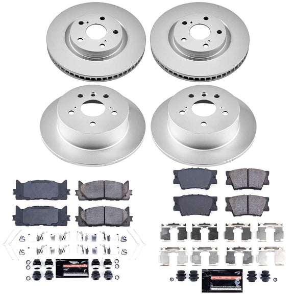 Z23 Daily Driver Premium Carbon-Fiber Ceramic Brake Pad and Fully Coated Rotor K