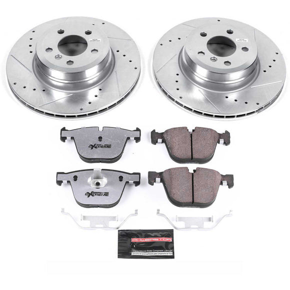PowerStop Z26 Street Performance Ceramic Brake Pad and Drilled & Slotted Rotor K