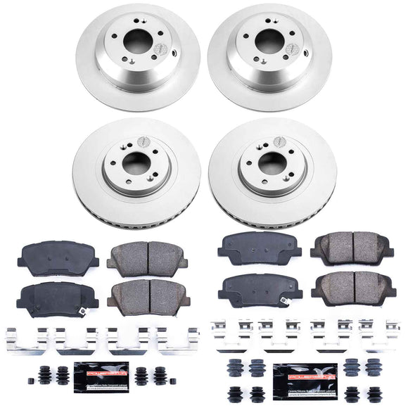 Z23 Daily Driver Premium Carbon-Fiber Ceramic Brake Pad and Fully Coated Rotor K