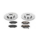 PowerStop Z23 Daily Driver Carbon-Fiber Ceramic Brake Pad and Drilled & Slotted