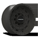 17x10 Vision 403 Tactical Satin Black Wheel 8x165.1 ET-25 CB125.2