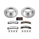 PowerStop Z36 Carbon-Fiber Ceramic Brake Pad with Drilled and Slotted Rotor Kit