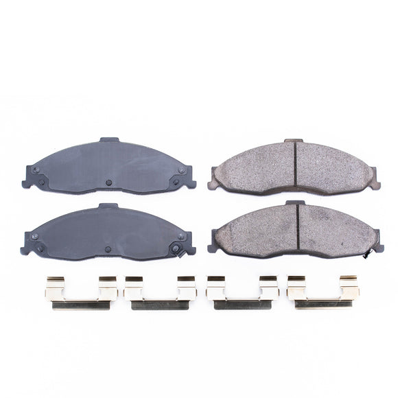 PowerStop Z17 Evolution Ceramic Brake Pads With Hardware