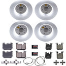 PowerStop Genuine Geomet Coated Rotor and Carbon-Fiber Ceramic Brake Pad Kit