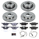 PowerStop Track Day Spec High-Performance Brake Pad and Rotor Kit