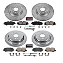 PowerStop Z23 Daily Driver Carbon-Fiber Ceramic Brake Pad and Drilled & Slotted