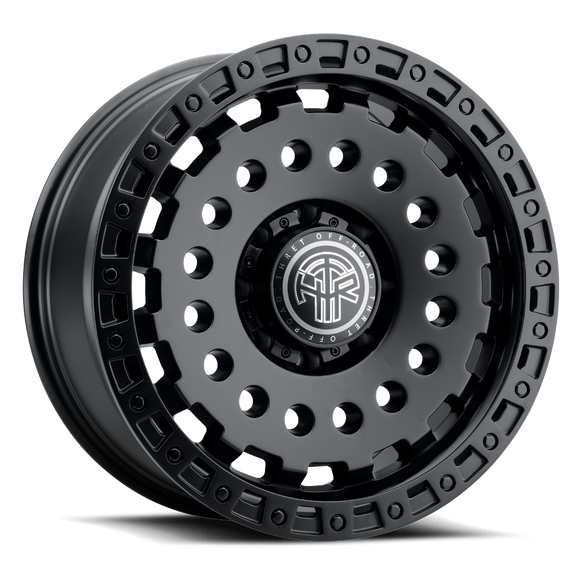 17x9 Thret Offroad Firewall-702 Satin Black Wheel 8x170 ET-12 CB125.2