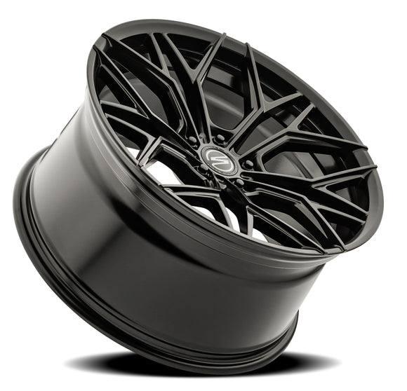 20x9 Select Precision Alloys SYNDICATE Satin Black Wheel 5x112 ET20 CB66.53