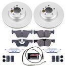 PowerStop Genuine Geomet Coated Rotor and Carbon-Fiber Ceramic Brake Pad Kit