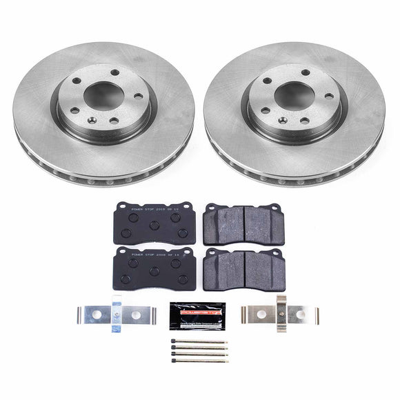 PowerStop Track Day High-Performance Brake Pad and Rotor Kit