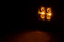 Rough Country Black Series LED Light Pair 2"Amber DRL