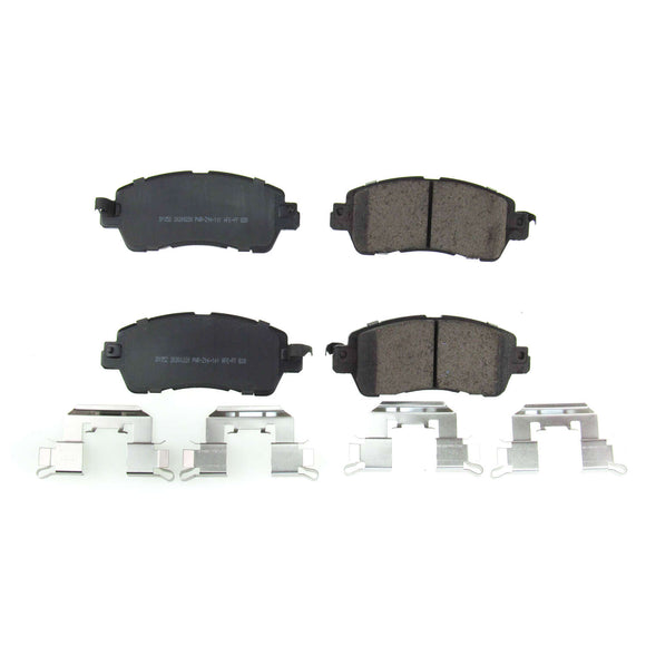PowerStop Z17 Evolution Ceramic Brake Pads With Hardware
