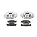 PowerStop Z23 Daily Driver Carbon-Fiber Ceramic Brake Pad and Drilled & Slotted
