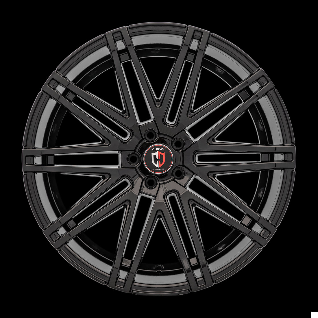 18x9.5 Curva C300 Matte Gun Metal 5x120 ET35 wheel/rim