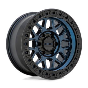 18X9 KMC KM549 GRS Midnight Blue With Gloss Black Lip 6X135 ET18 wheel/rim - 0