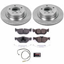 PowerStop OE Stock Replacement Low-Dust Ceramic Brake Pad and Rotor Kit