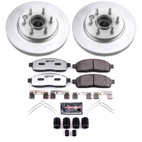 Z36 Truck & Tow Premium Carbon-Fiber Ceramic Brake Pad and Fully Coated Rotor Ki