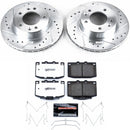 PowerStop Z26 Street Performance Ceramic Brake Pad and Drilled & Slotted Rotor K