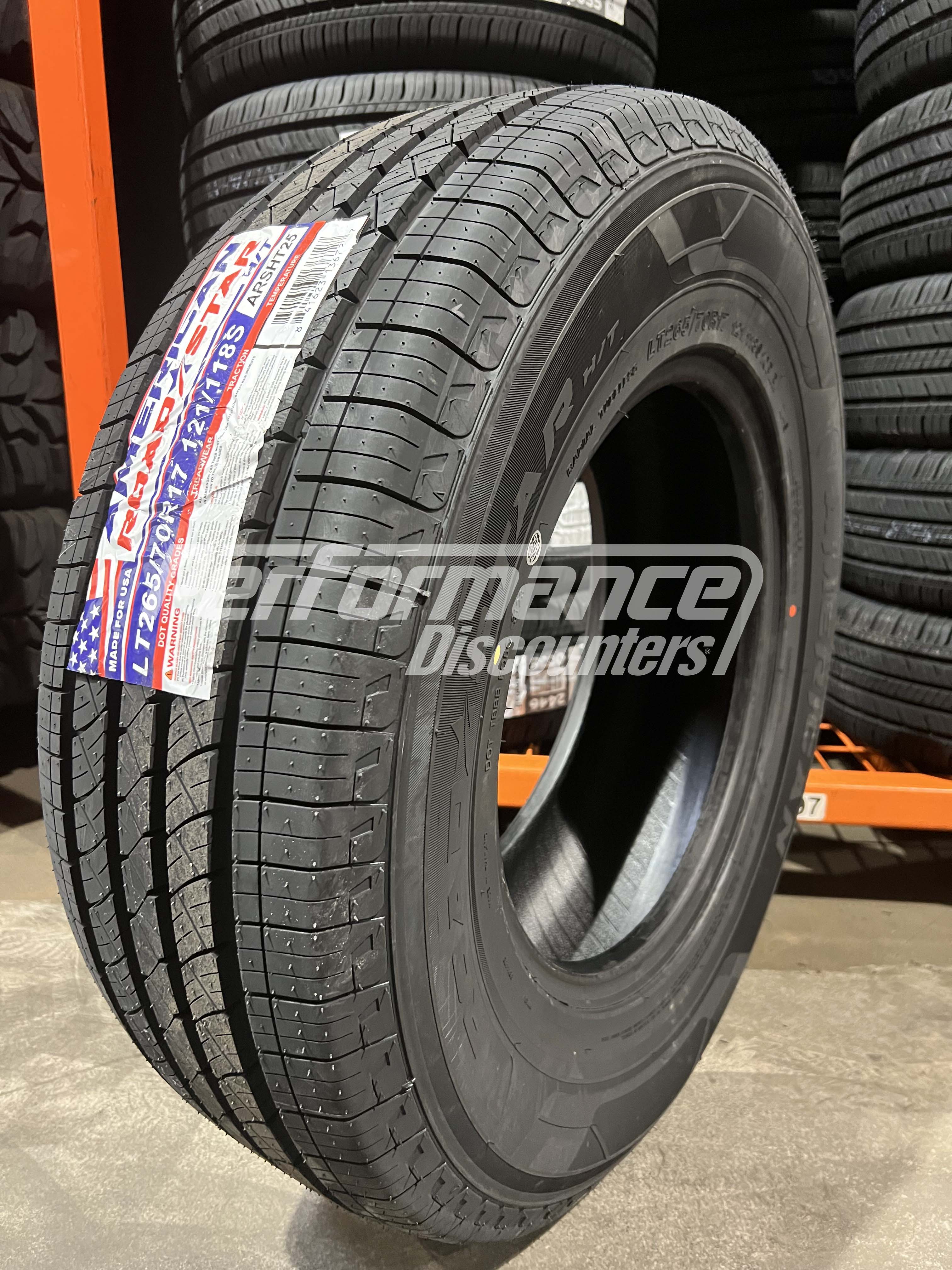 American Roadstar H/T Tire(s) 265/70R17 121S LRE BSW 265 70 17 2657017