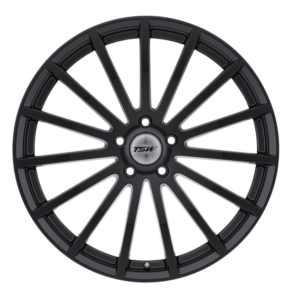 17x8 TSW Mallory Black Wheel/Rim 5x100 5-100 17-8 ET35