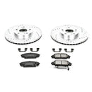 PowerStop Z23 Daily Driver Carbon-Fiber Ceramic Brake Pad and Drilled & Slotted