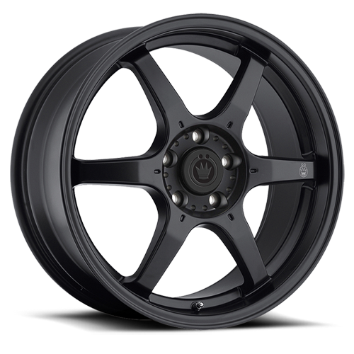 16x7 Konig Backbone Matte Black 4x100 ET40 Wheel Rim