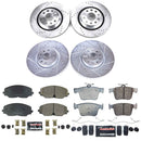Z23 Daily Driver Carbon-Fiber Ceramic Brake Pad and Drilled & Slotted Rotor Kit